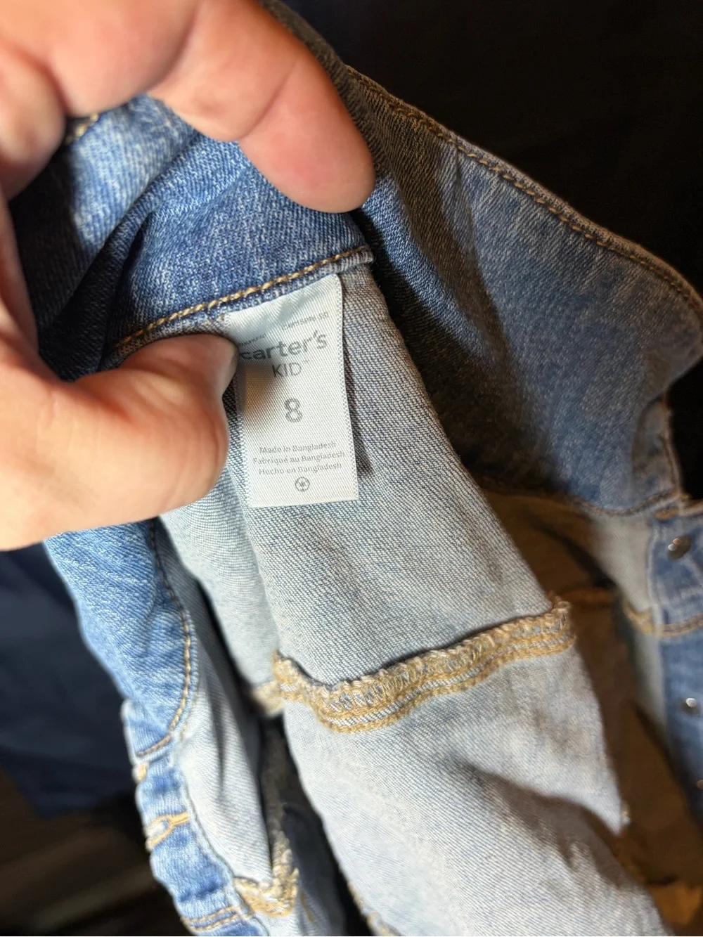 Carter's Light Blue Denim Jean Jacket